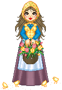 pixel doll easter