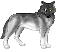 pixel wolf Moonsilver