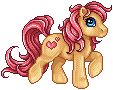 pixel pony Peaches