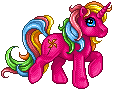 pixel unicorn Pinwheel